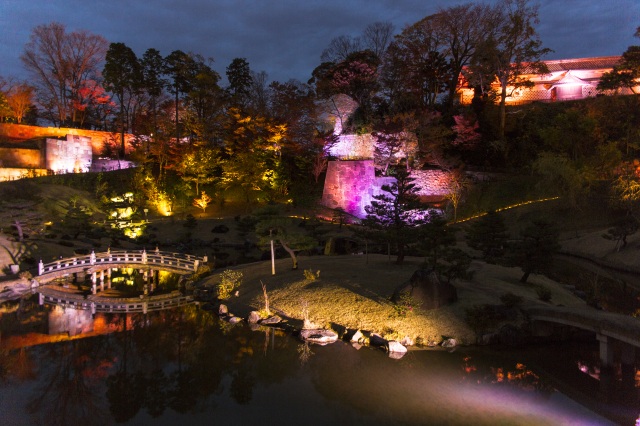 金沢城公園・玉泉院丸庭園ライトアップ