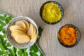 Curry Ginger Pea Dip