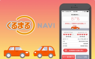 安全運転支援アプリ くるまるNAVI