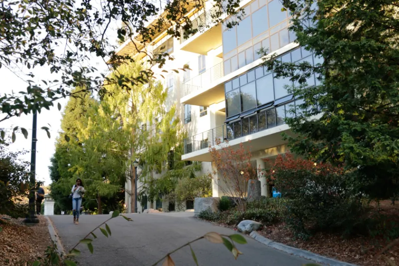 Outside the Earth Sciences & Map Library