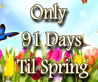 91 Days Til Spring