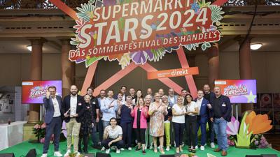 Sie sind die Besten im deutschen Lebensmittelhandel: Unsere Supermarkt Stars 2024. Hier sind die Gewinner! 