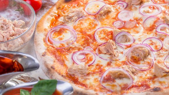 Ein bisschen Meer: Das Deutsche Tiefkühlinstitut zählt die Pizza mit Thunfisch zu den beliebtesten Sorten. 