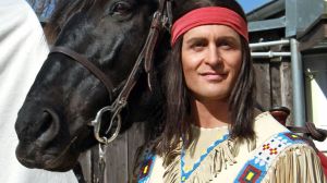 Kultfigur Winnetou.