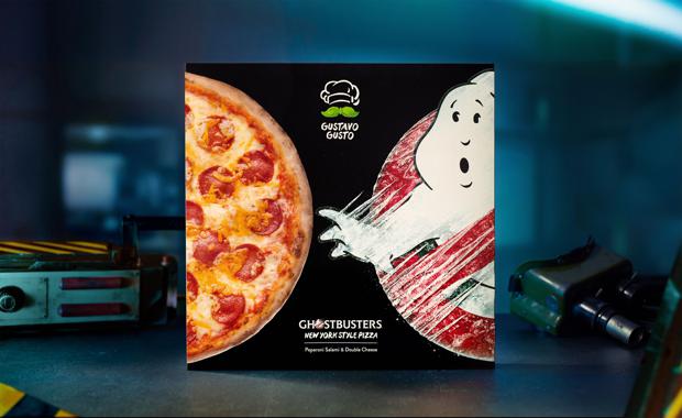 Kino und Kulinarik: Die limitierte Ghostbusters-Pizza ist jetzt im Supermarkt erhältlich.