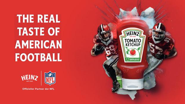 Heinz Germany gibt sein NFL-Debüt mit einer offiziellen Partnerschaft.