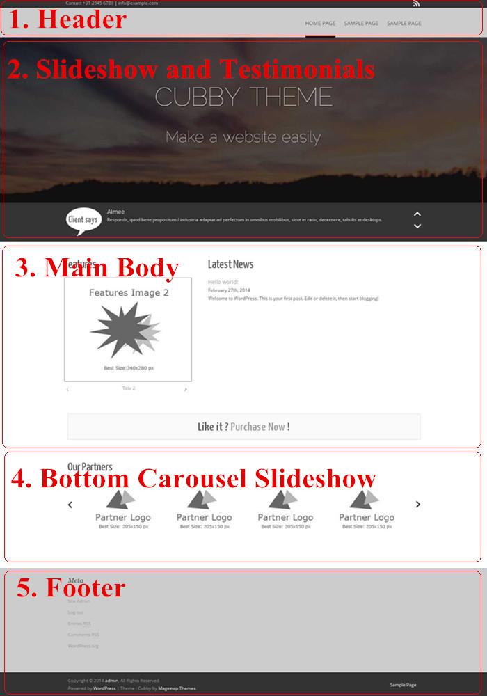 Cubby wordpress theme