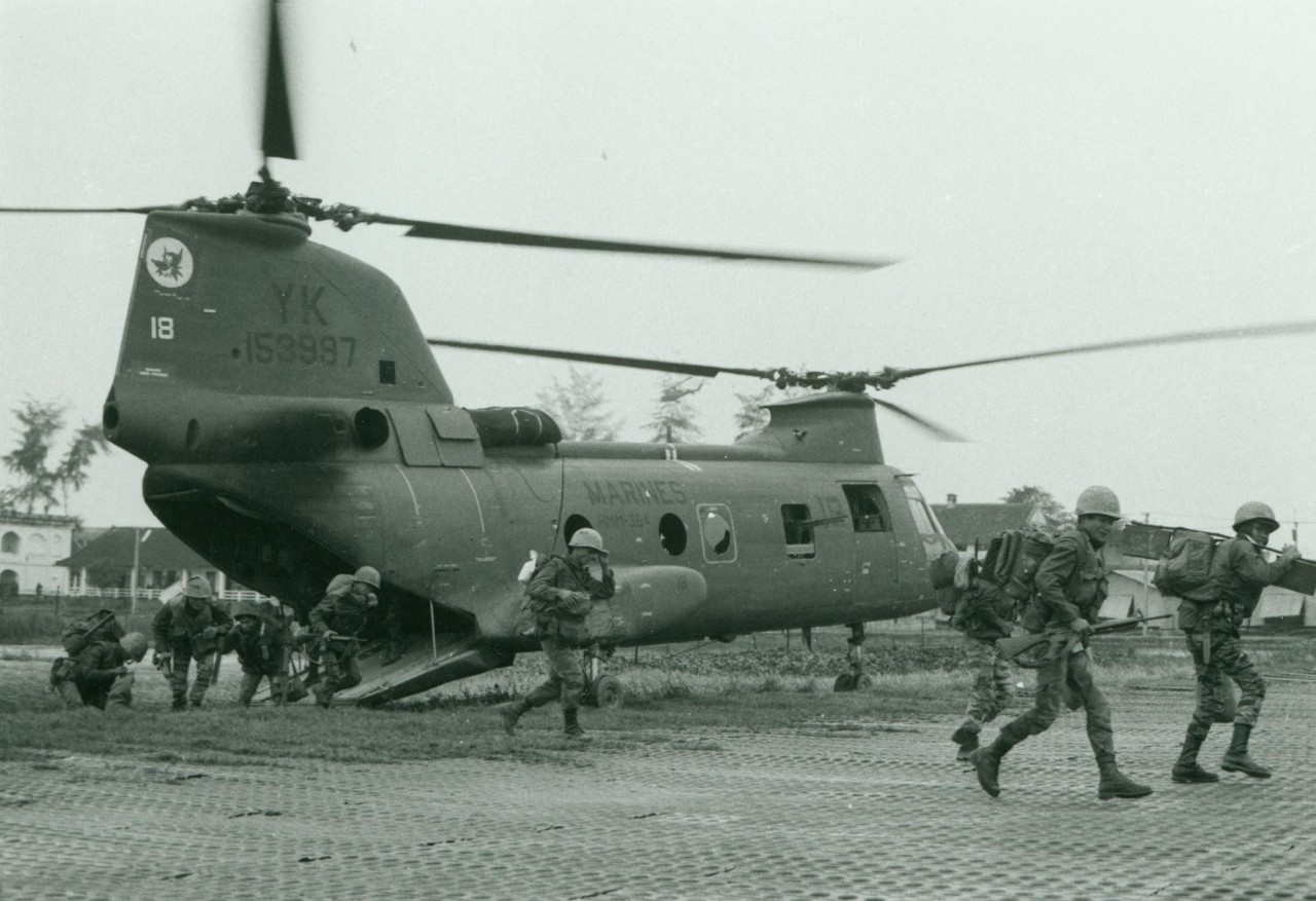 Marines during the Battle of Hue.