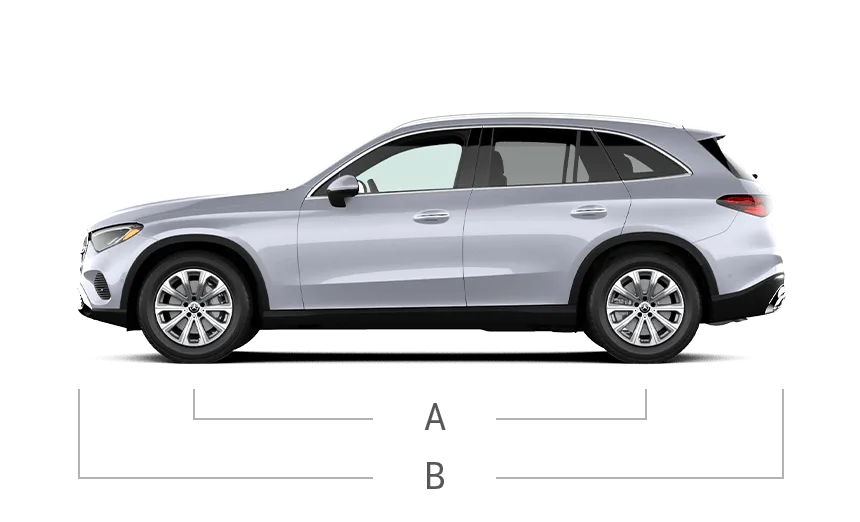 vehicle side view dimensions