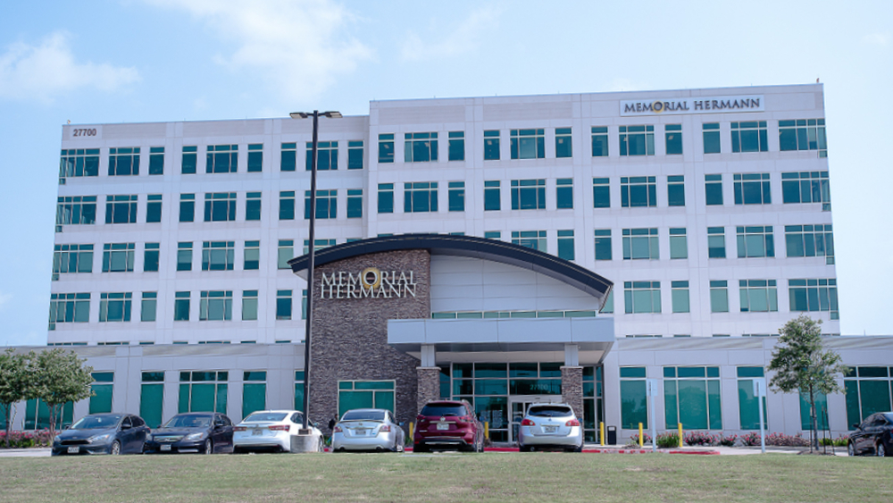 Memorial Hermann Breast Care Center at Cypress Hospital exterior.