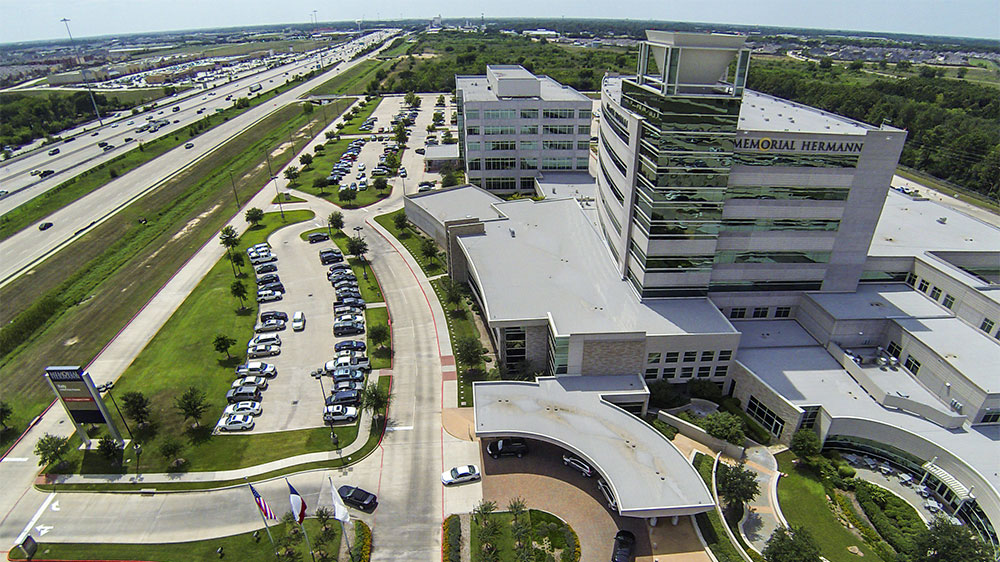 Memorial Hermann Katy Hospital Aerial