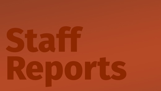 Staff Reports