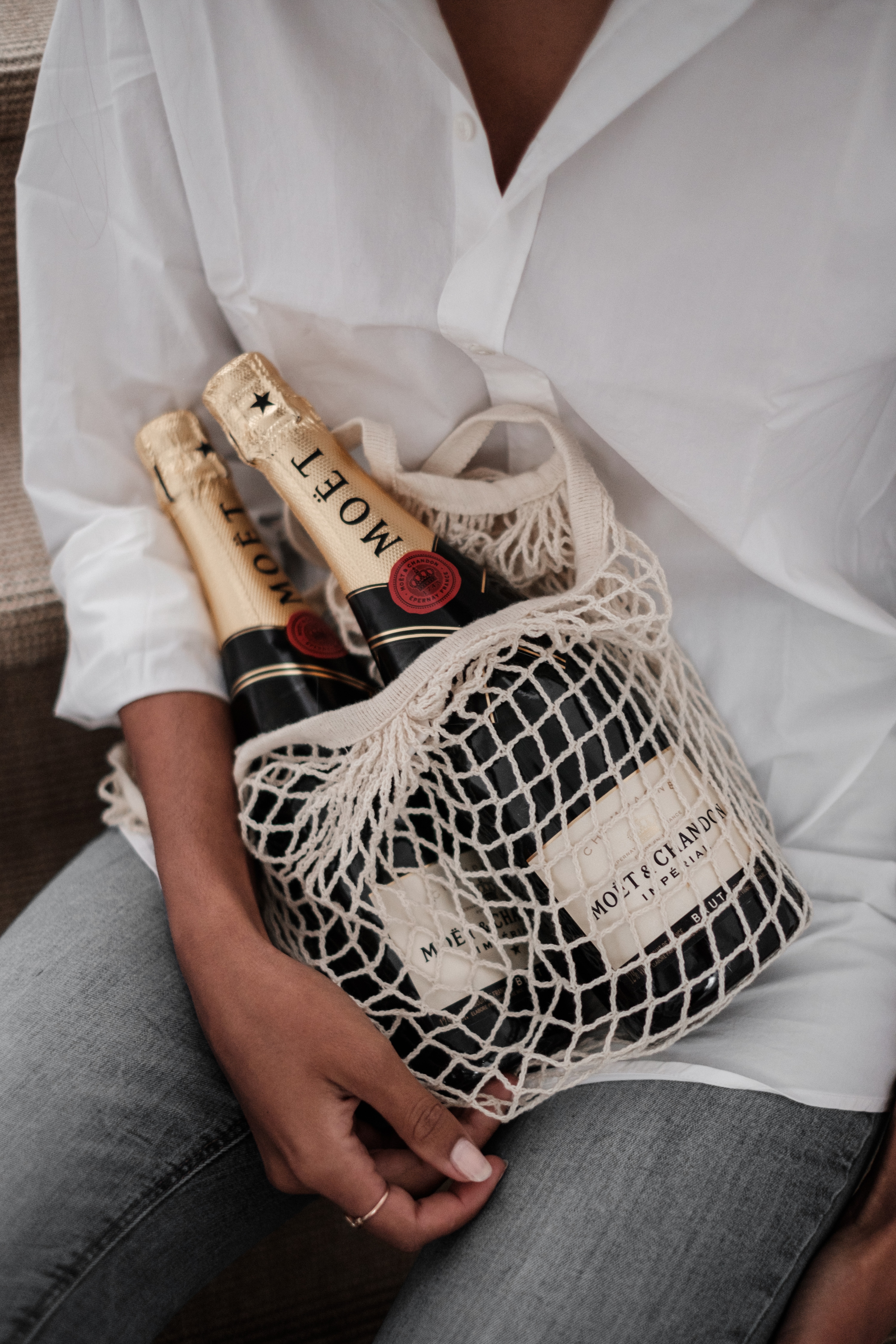 Moet-champagnes