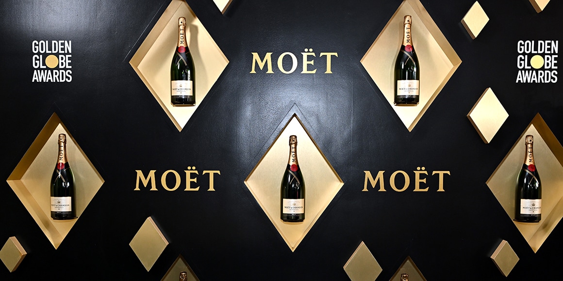 golden globes moet chandon