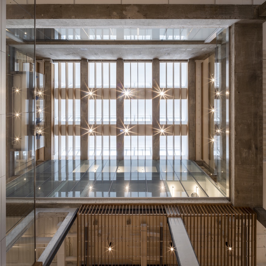 University of Chicago Keller Center interior