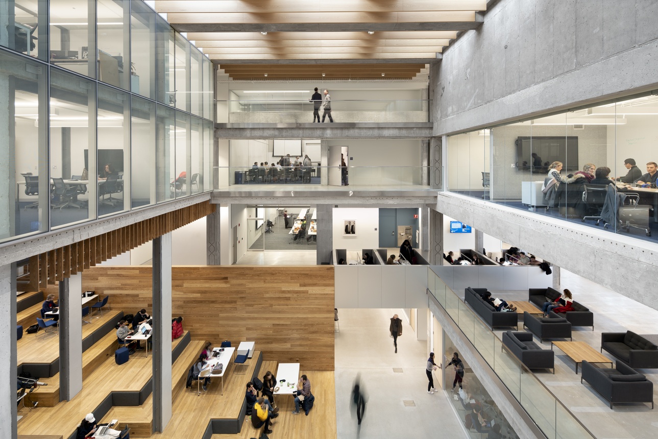 University of Chicago Keller Center interior