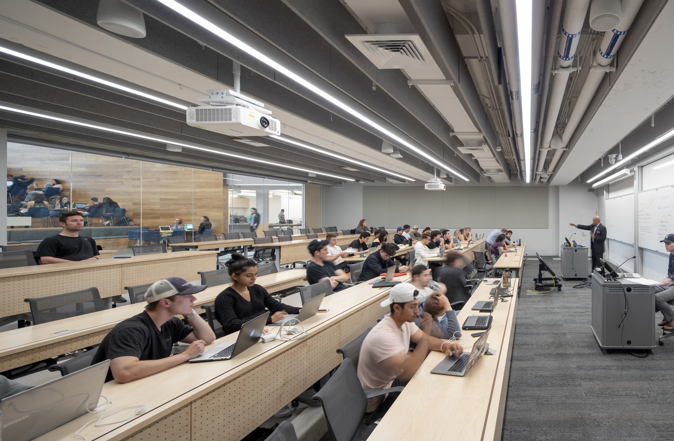 University of Chicago Keller Center lecture hall