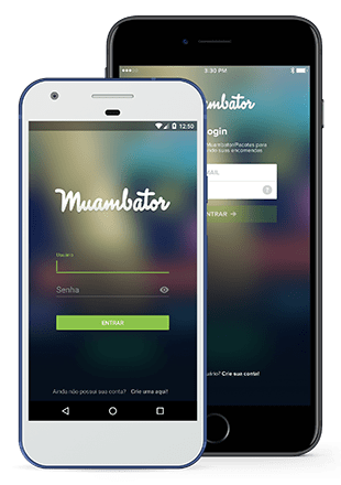 Aplicativo Muambator para seu Celular