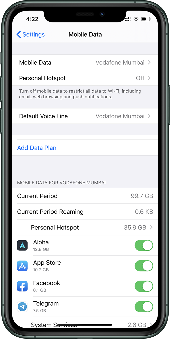 eSIM Activation Step Apple