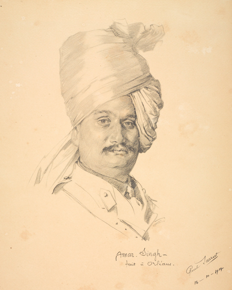 ‘Amar Singh - fait a Orléans’, 16 October 1914