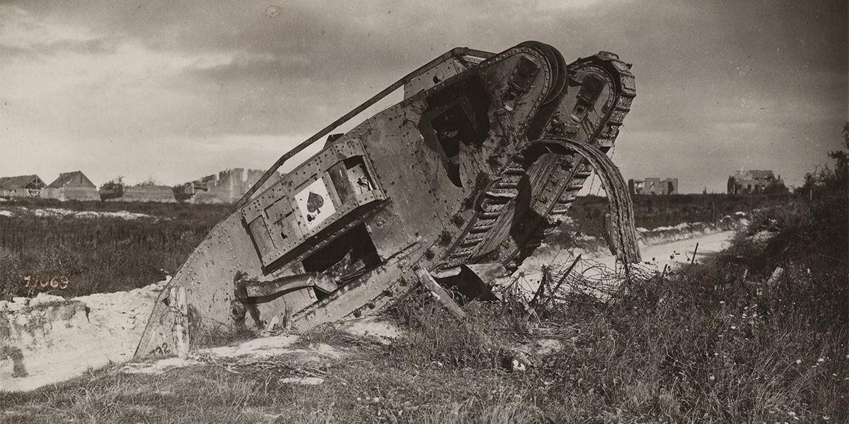 Tank C51 ‘Chaperon’, south of Cambrai, 1917