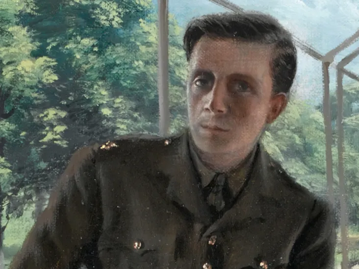 Rex Whistler’s self-portrait, May 1940