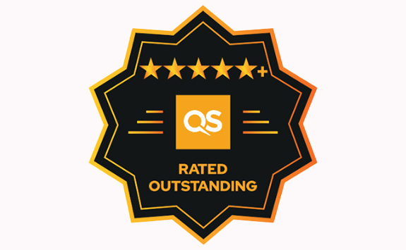 QS Stars Rating System 2018 logo.