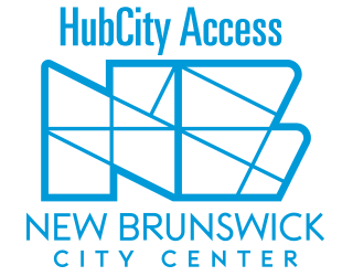HubCity Access above the NBCC logo complements the many grand destinations that are all within reach from NB City Center.