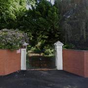 The entrance to the former Croftlands Care Home