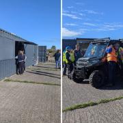 Watchtree Nature Reserve opens up container from Tribe to find ATV