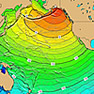 Tsunami travel time map for the March 28, 1964 Prince William Sound, Alaska earthquake