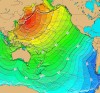 Tsunami Travel Time map for the May 16, 1968 Honshu, Japan earthquake