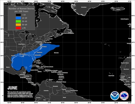 June TC Climatology