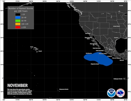 November TC Climatology