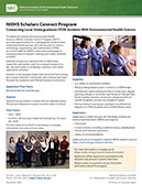 NIEHS Scholars Connect Program Cover