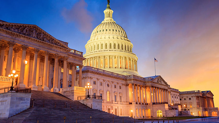 capitol building in the afternoon