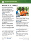 Lung Health and Your Environment Cover