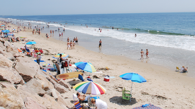 Misquamicut Beach, Rhode Island. 