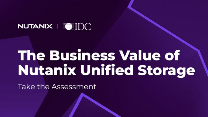 El valor empresarial de Nutanix Unified Storage