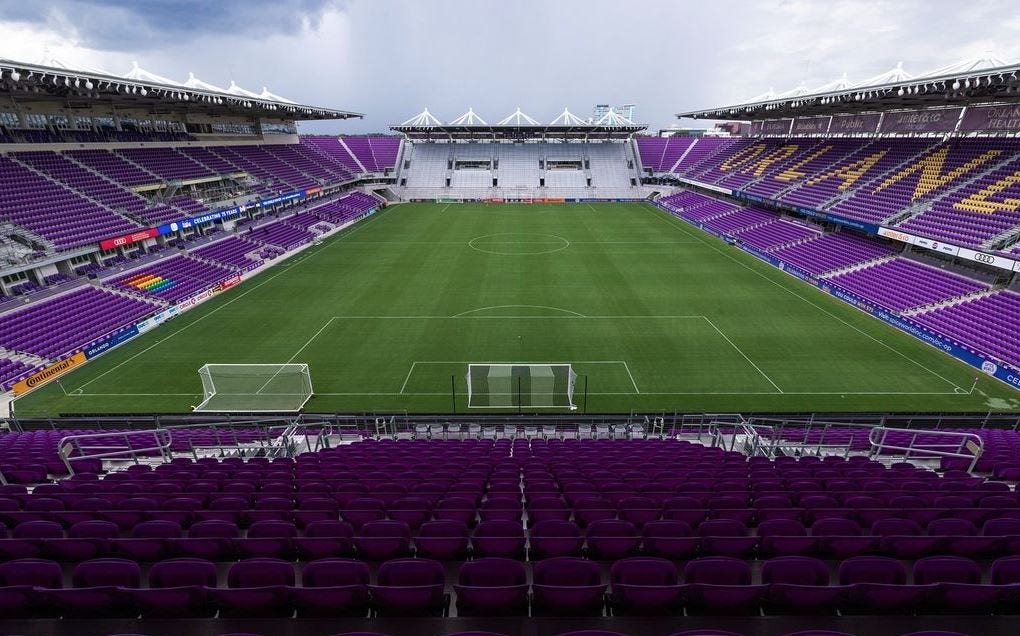 Estádio tem capacidade para 25.500 torcedores e é a casa do Orlando City