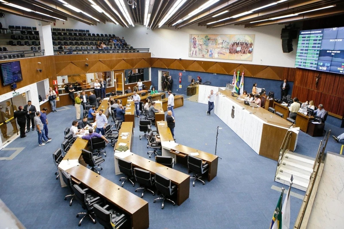 Plenário de votação da Câmara Municipal de Belo Horizonte 