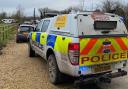 The rural crime taskforce for Thames Valley Police on patrol this afternoon