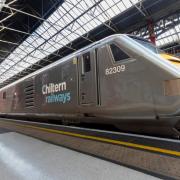 A file image of a Chiltern Railways train