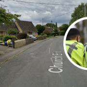 A house on Church End  in Standlake has been burgled