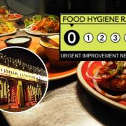 Ovisher has been handed a zero food hygiene rating.