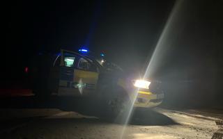 A vehicle was pulled over in Chinnor in an effort to combat rural crime