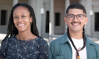 Janna Ireland and Jose Guadalupe Sanchez III join Occidental College Art & Art History Dept.