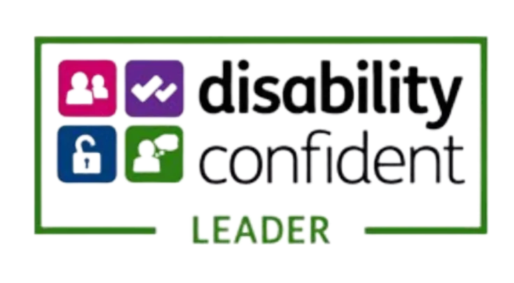 disability confident leader logo