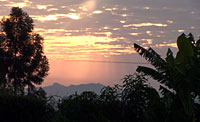 Sunset in Uganda