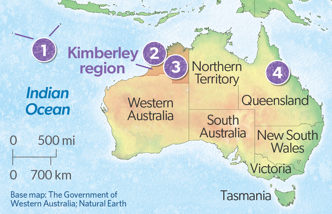 Map of Australia